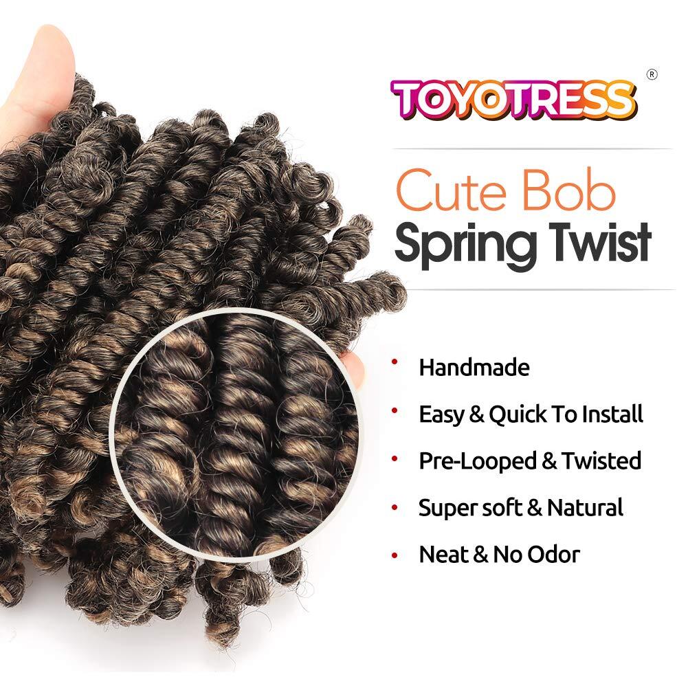 bob spring twist hair