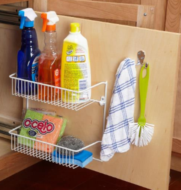 An easy project to tidy all the kitchen small stuff. – DIY Rollout Storage Panel | VADANIA
