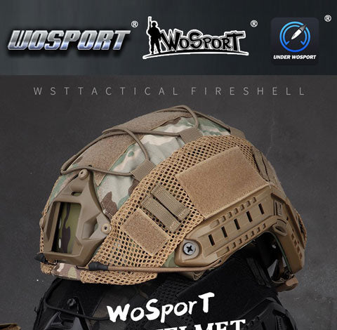 WST Helmet Cover with Elastic Cord