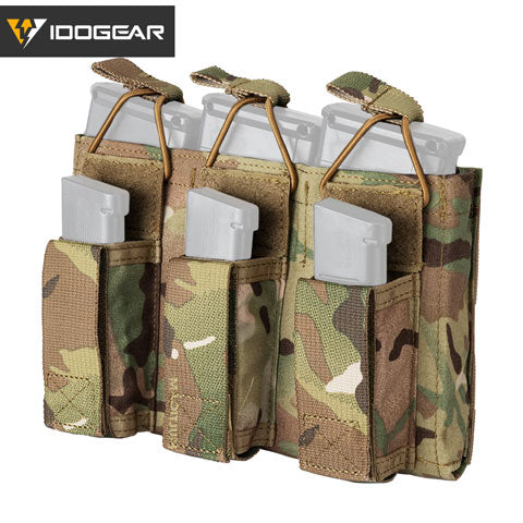 IDOGEAR Triple Double Decker Taco Magazine Pouch Shingle