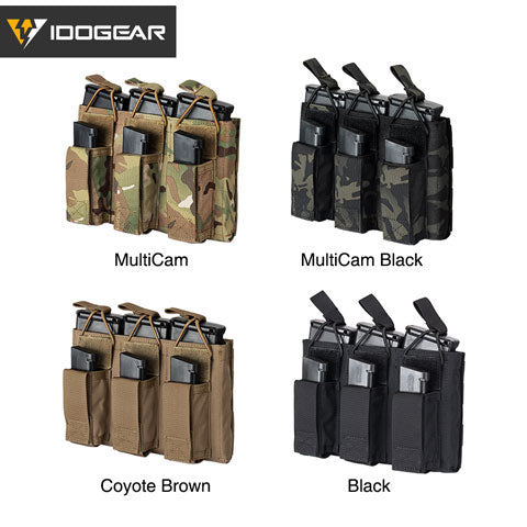 IDOGEAR Triple Double Decker Taco Magazine Pouch Shingle