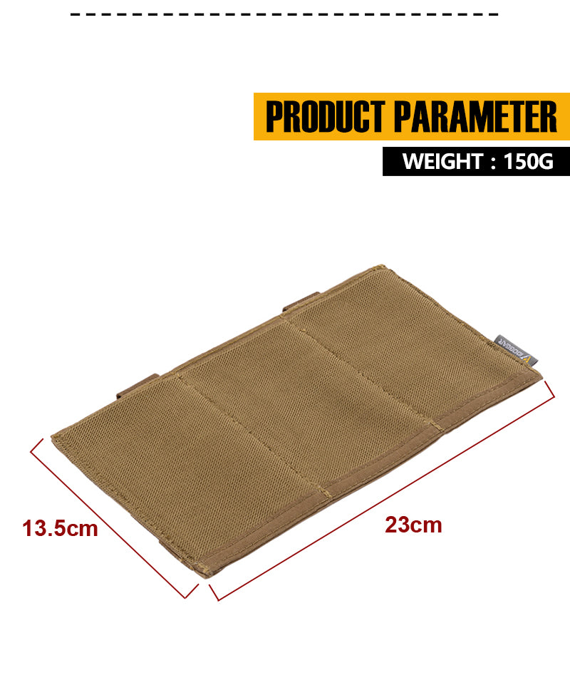 IDOGEAR Tactical 5.56 Magazine Pouch Fast Draw MOLLE Mag Pouch Carrier Triple Open Top 3555