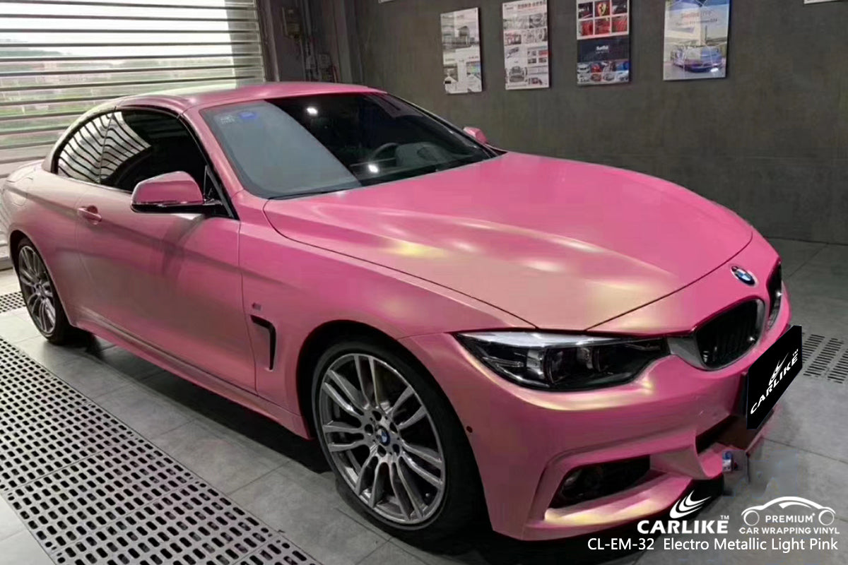 CARLIKE CL-EM-32 light pink matte electro metallic car vinyl wraps Bursa Turkey