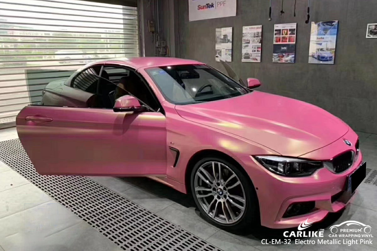 CARLIKE CL-EM-32 light pink matte electro metallic car vinyl wraps Bursa Turkey