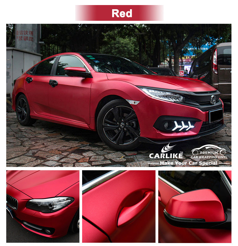 CARLIKE CL-EM Matte Electro Metallic Car Wrap Vinyl