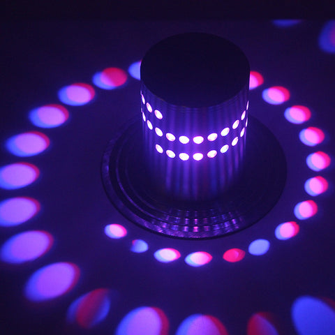 Modern Swirl RGB LED Wall Light