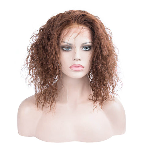 best lace front wig-curly bob wig