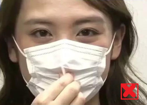 5 wrong ways to wear masks, everyone should be careful