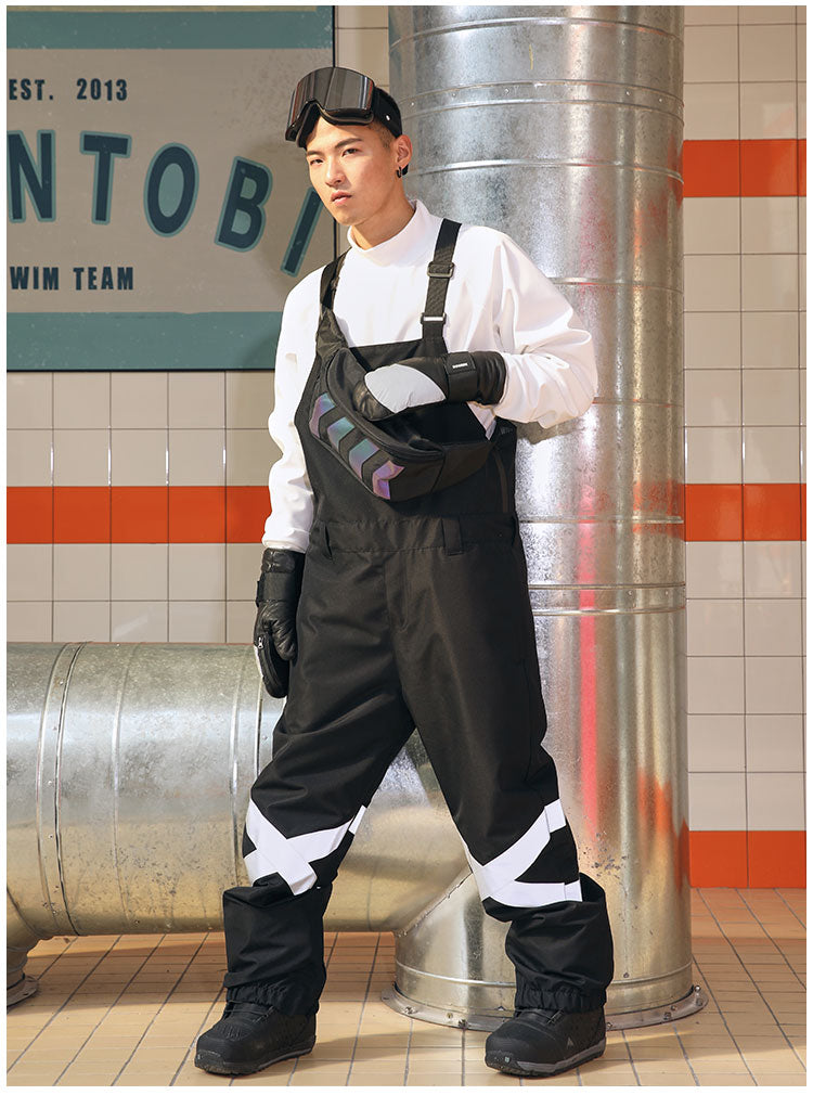 Doorek Superb Unisex Neon Glimmer Snow Bibs