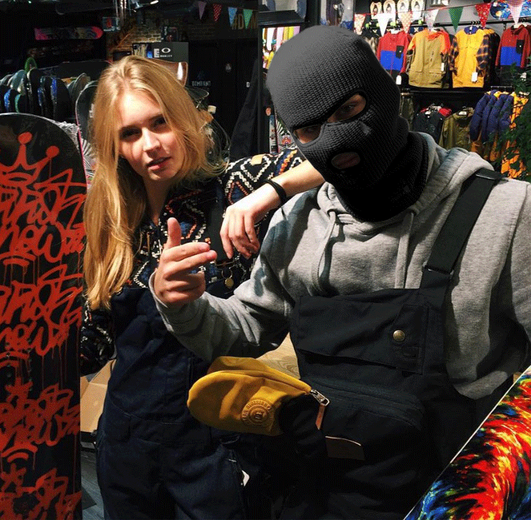 Terror Fleece Hood, Ski/Snowboard Face Mask