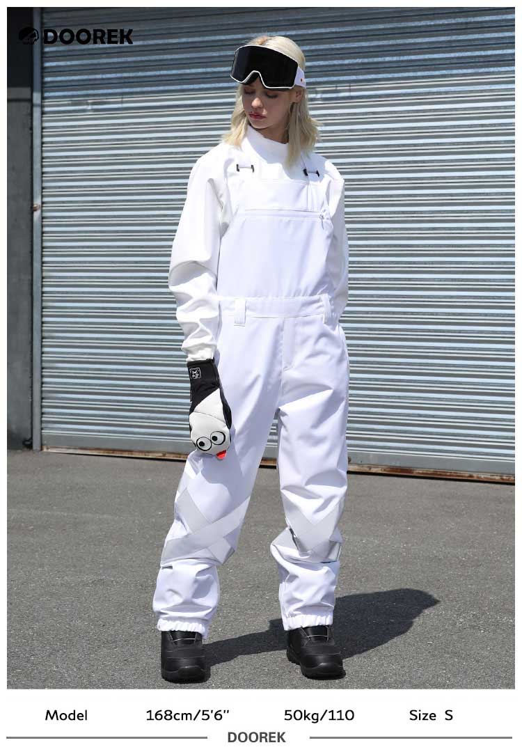 Doorek Superb Unisex Neon Glimmer Snow Bibs