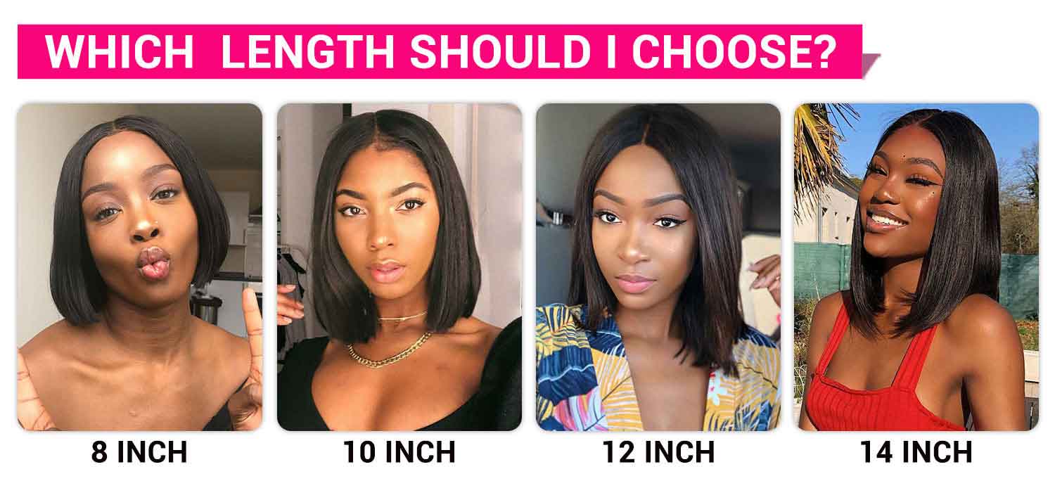 Bob Straight Human Hair Wigs-4