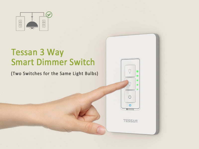 3 Way Smart Dimmer Switch For Dimmable Led Lights Tessan Com