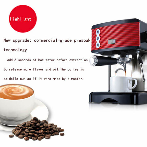 iTOP 3601 semi-automatic espresso coffee machine