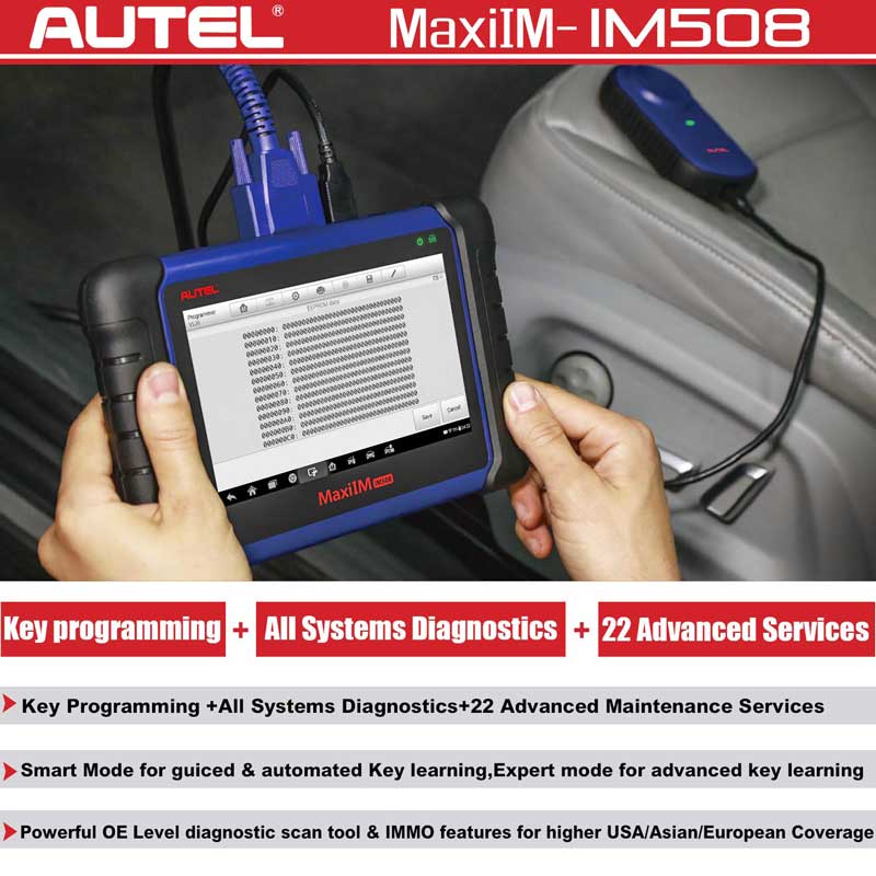 Autel MaxiIM IM508 - VXDAS