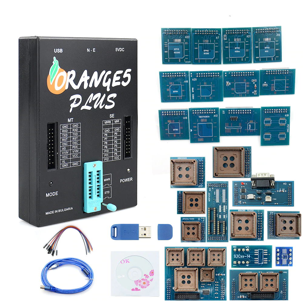 2020 OEM Orange5 Plus V1.35 Programmer package list - VXDAS