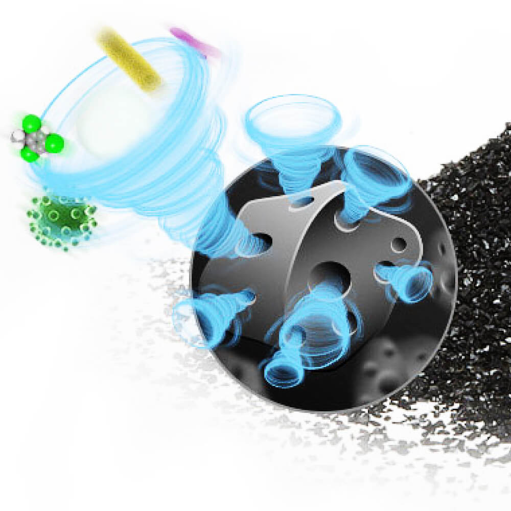 Creative silver-loaded activated carbon