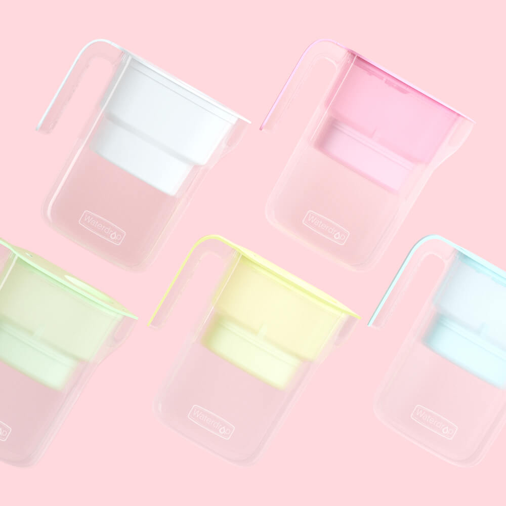 water filter pitcher color