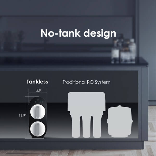No-tank filter design