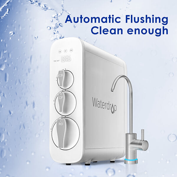 Automatic flushing Clean enough