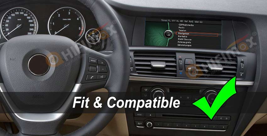 BMW X3 f25 x4 f26 original dashboard with cic interface