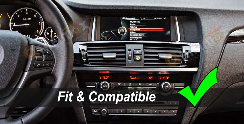 bmw x3 f25 x4 f26 dashboard with nbt system