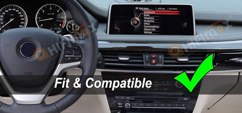 OEM BMW X5 F15 dashboard with nbt interface