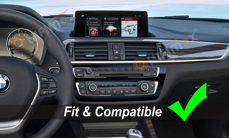 bmw 2 series 2018 dashboard with evo interface