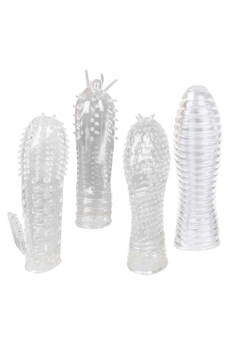 MizzZee Super Stretchy textured Penis Sleeve Kit