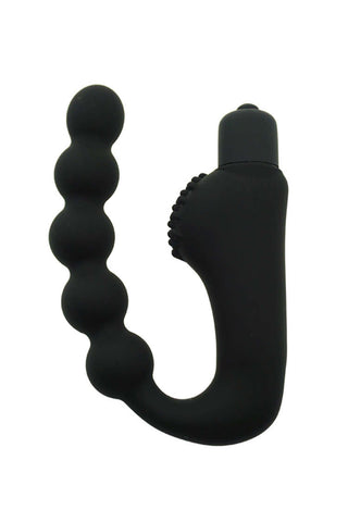 Multi Speed Silicone Beaded Vibrating Anal Plug