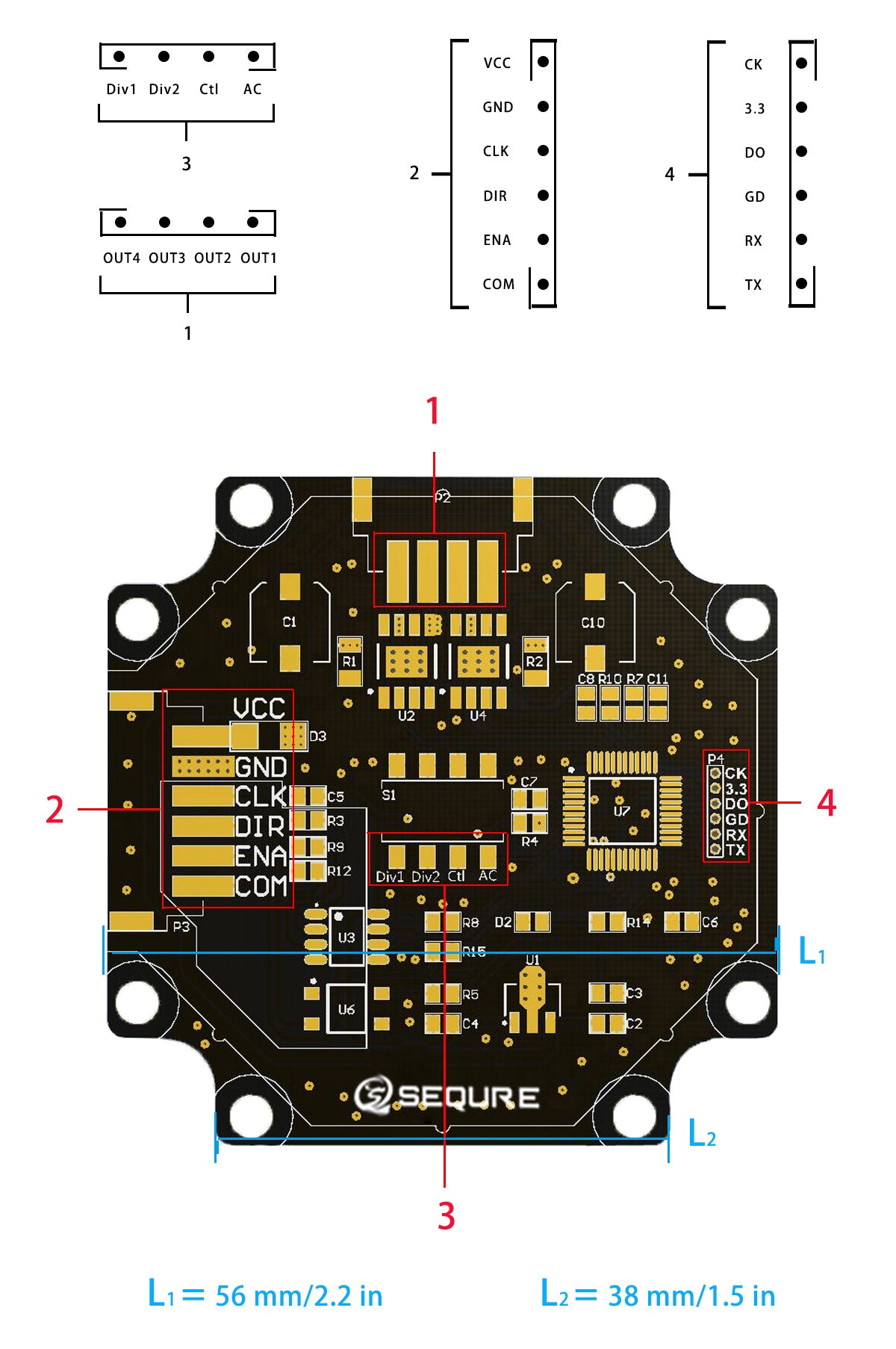 Stepper Motor Driver Board