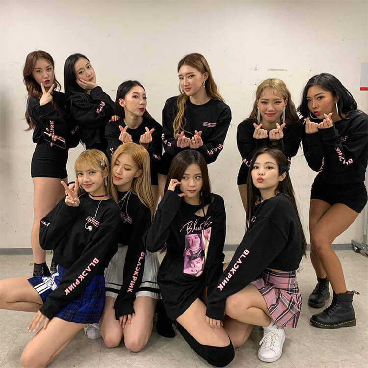 BLACKPINK Summer O-Neck Short Sweatshirt - partypartygo