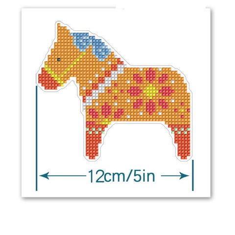 Colorful Trojan 5d Diamond Painting Sticker Tofme