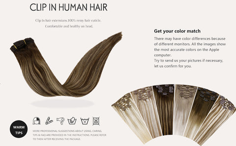 real human hair extensions