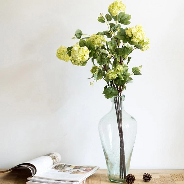 Artificial Flower Hydrangea Double Bloom