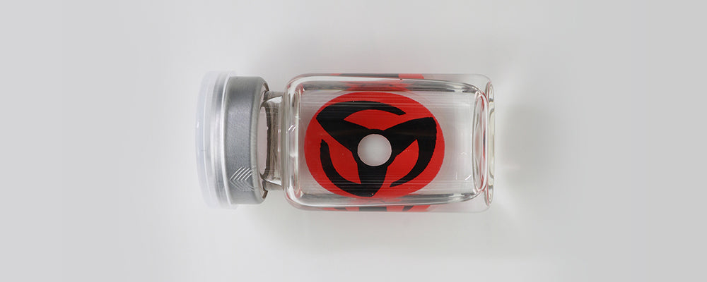 Naruto Kakashi Sclera contact lenses real shot picture with big size diameter 22mm for cosplay