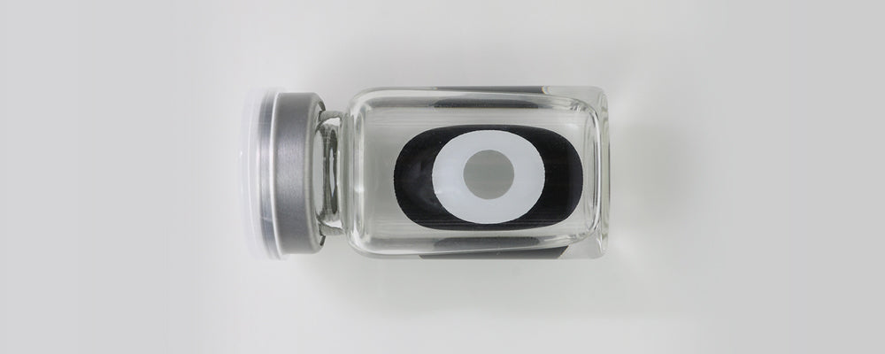 These 22mm sclera contact lenses entirely cover the sclera and iris