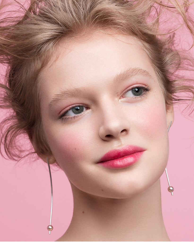 Premium Gray colored contact lenses with vibrant looking model picture
