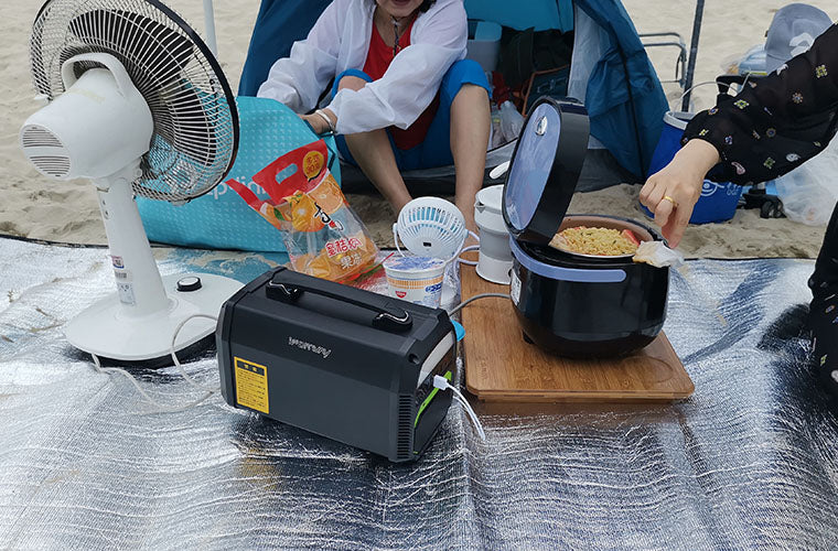 best solar powered generator can power for rice cooker