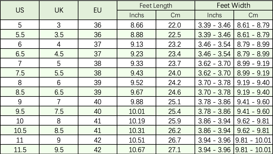 Sizing Guide – superladystar