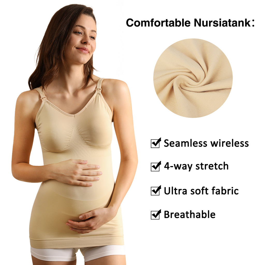 iLoveSIA womens nursing tank top