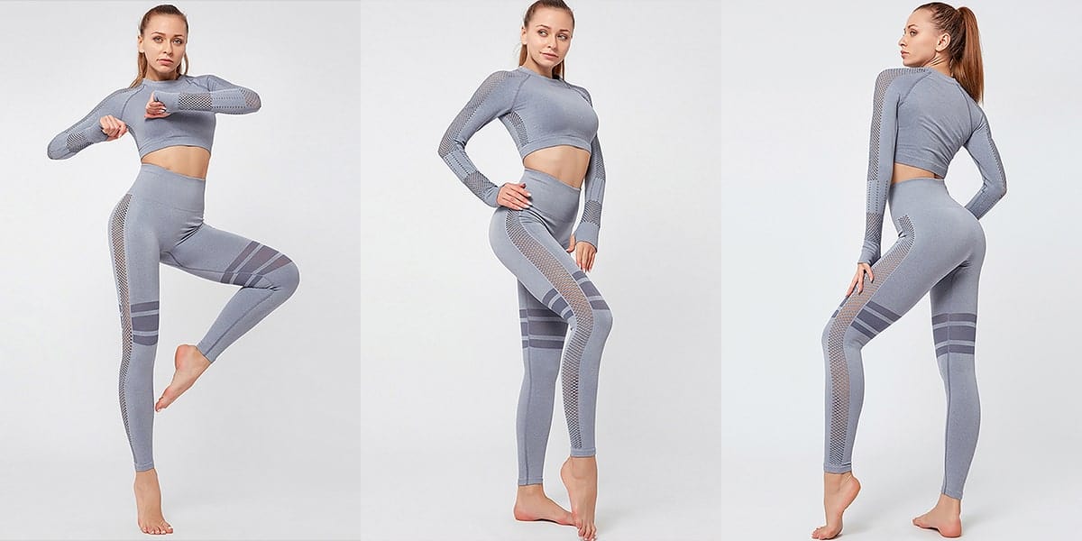 Seamless Yoga Tops and Pants Sets