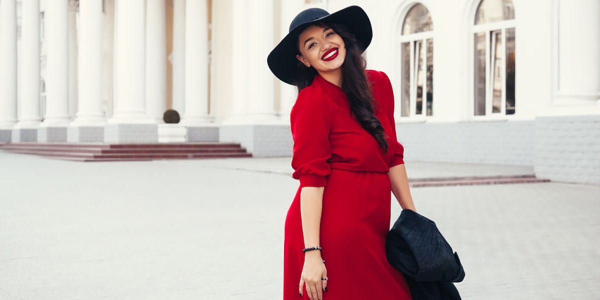 A Beautiful Plus Size Red Dress