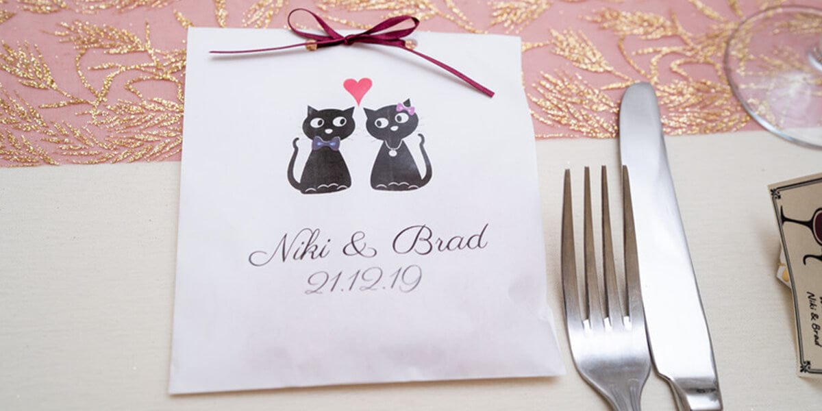 a wedding invitation