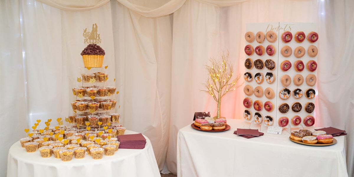 wedding cupcake and dessert