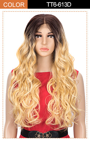 Easy 360 Synthetic Lace Front Wig | 28 Inch Body Wave Wig |Grace by Noble