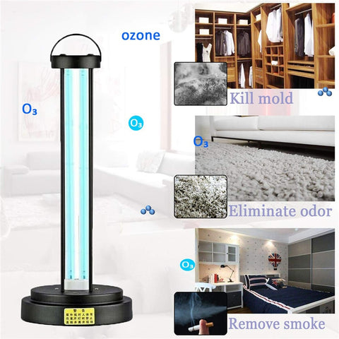 UVC lamps - uv light disinfection 38W with 360° ozone sterilization