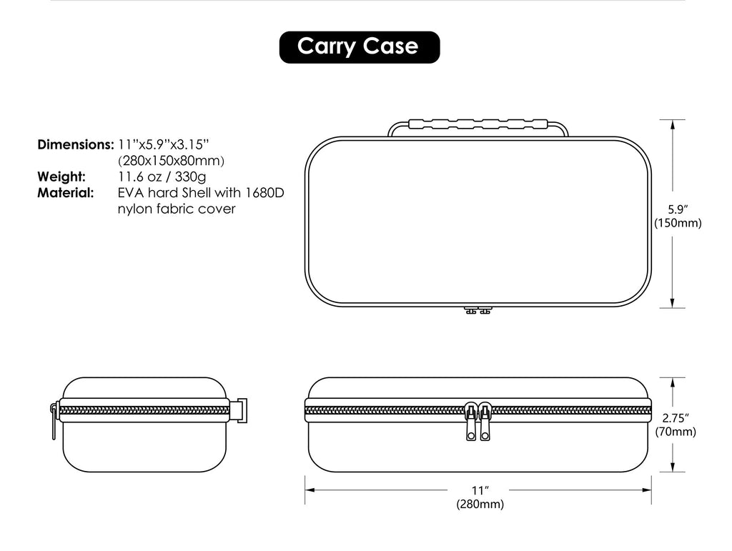 skull & co max carry case