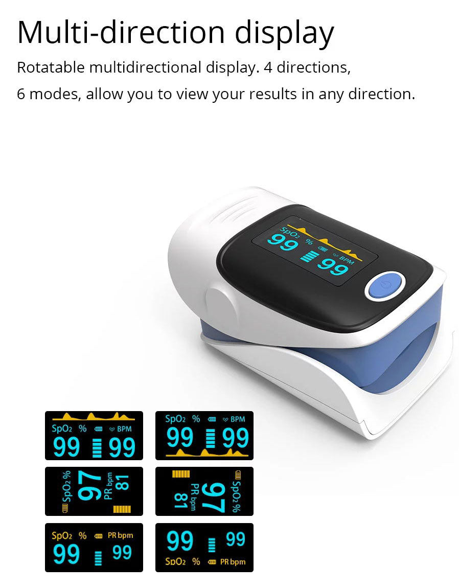 Highly Accurate OLED Pulse Oxymeter