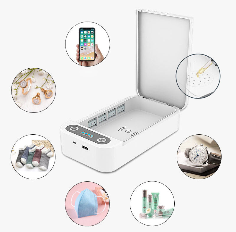 Multifunctional disinfection box